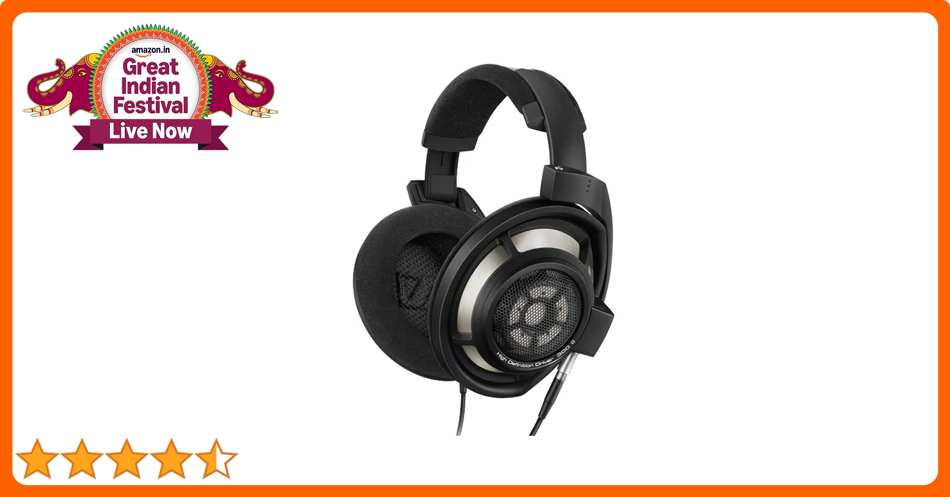 ヘッドホン SENNHEISER HD 800S Sennheiser HD 800 S Over-the-Ear Audiophile Headphones